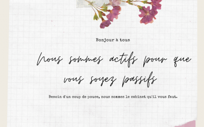 Notre équipe, toujours active pour vous est disponible !